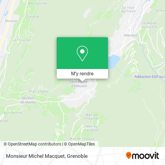 Monsieur Michel Macquet plan