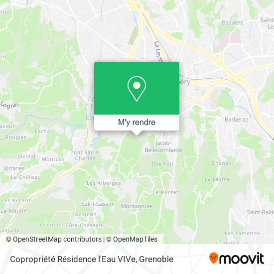 Copropriété Résidence l'Eau VIVe plan