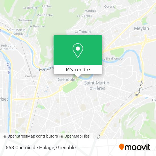 553 Chemin de Halage plan