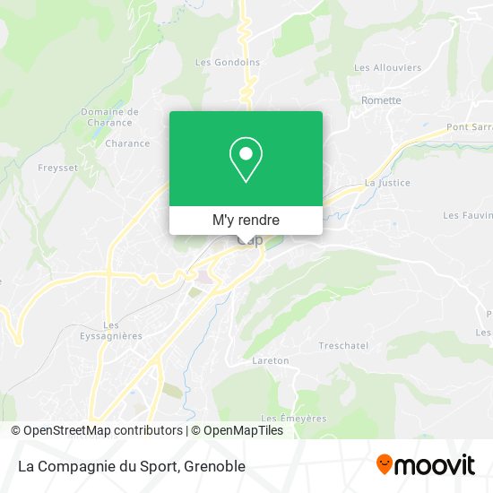 La Compagnie du Sport plan