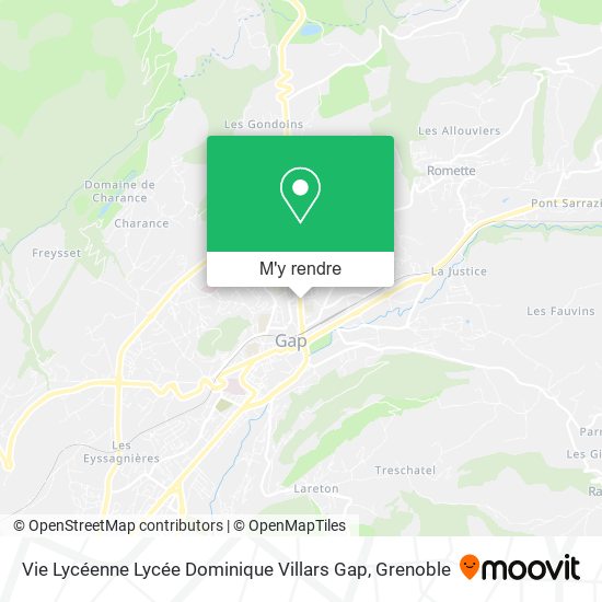 Vie Lycéenne Lycée Dominique Villars Gap plan