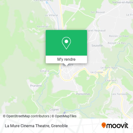 La Mure Cinema Theatre plan