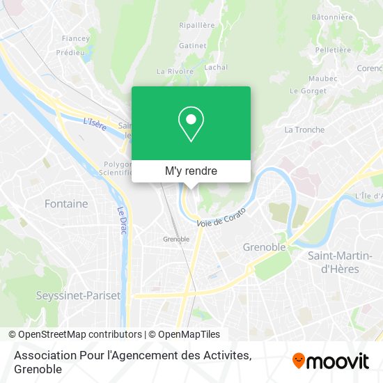 Association Pour l'Agencement des Activites plan