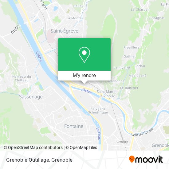 Grenoble Outillage plan