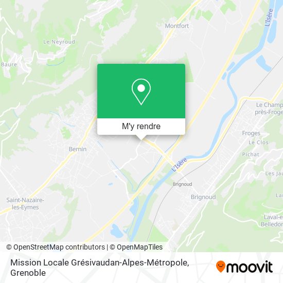 Mission Locale Grésivaudan-Alpes-Métropole plan