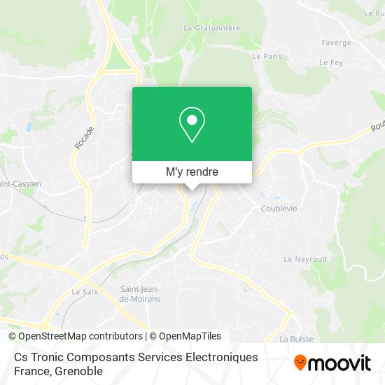 Cs Tronic Composants Services Electroniques France plan