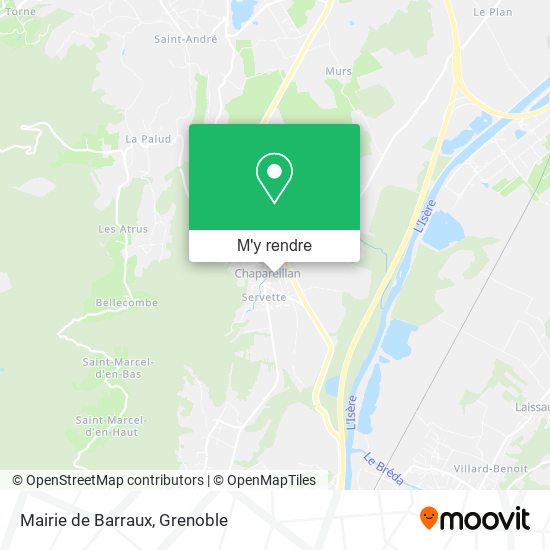 Mairie de Barraux plan