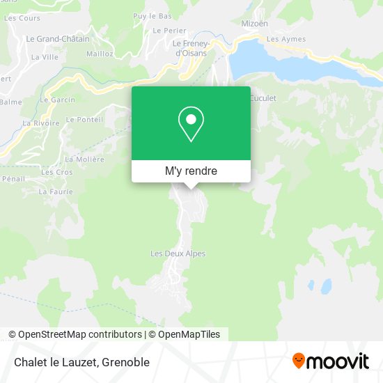 Chalet le Lauzet plan
