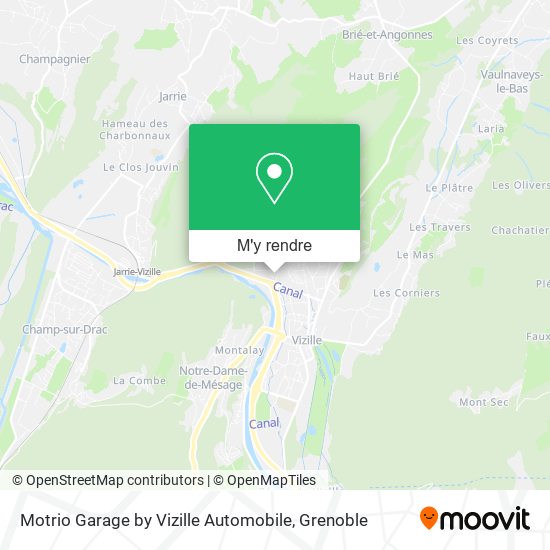 Motrio Garage by Vizille Automobile plan