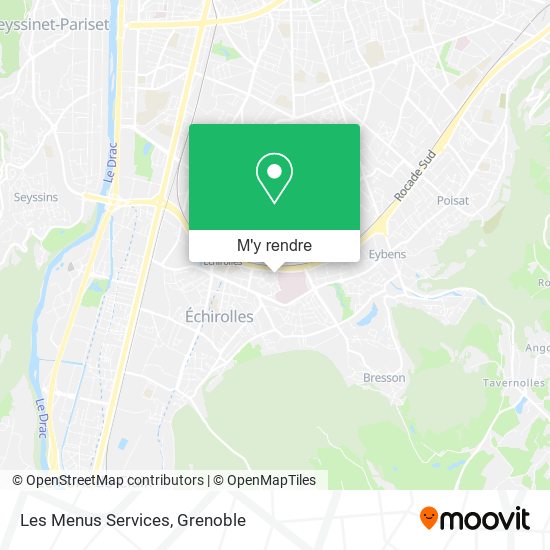 Les Menus Services plan