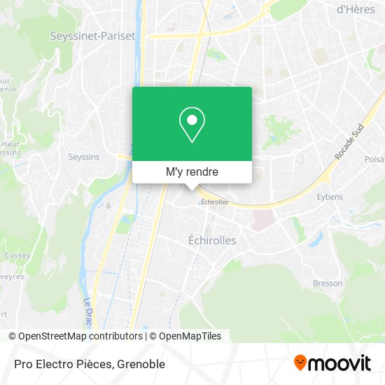 Pro Electro Pièces plan