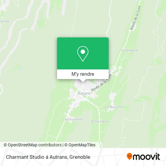 Charmant Studio á Autrans plan