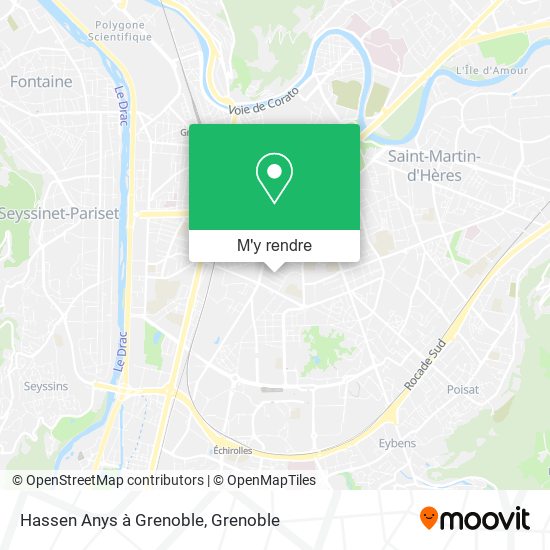 Hassen Anys à Grenoble plan