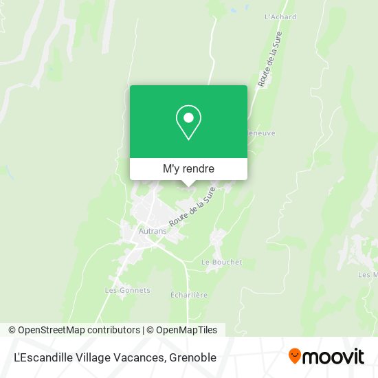 L'Escandille Village Vacances plan