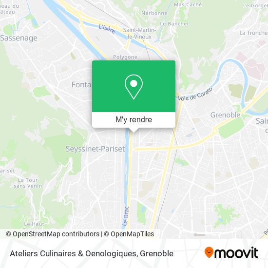 Ateliers Culinaires & Oenologiques plan