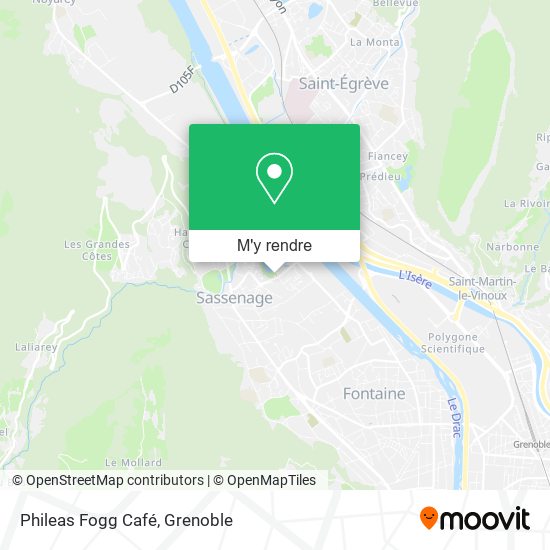 Phileas Fogg Café plan