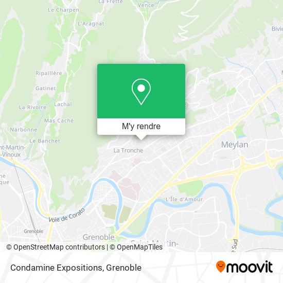 Condamine Expositions plan