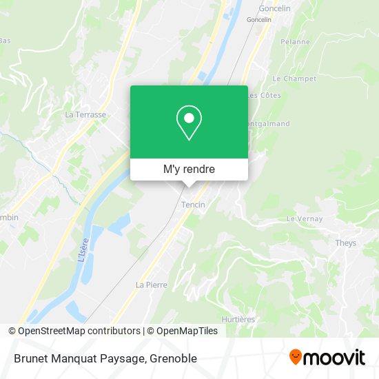 Brunet Manquat Paysage plan
