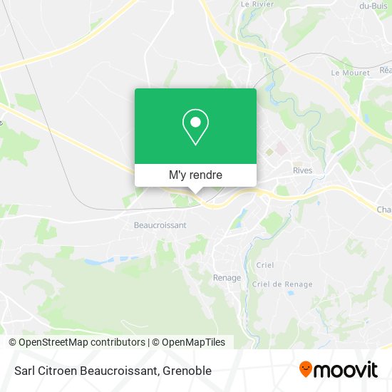 Sarl Citroen Beaucroissant plan