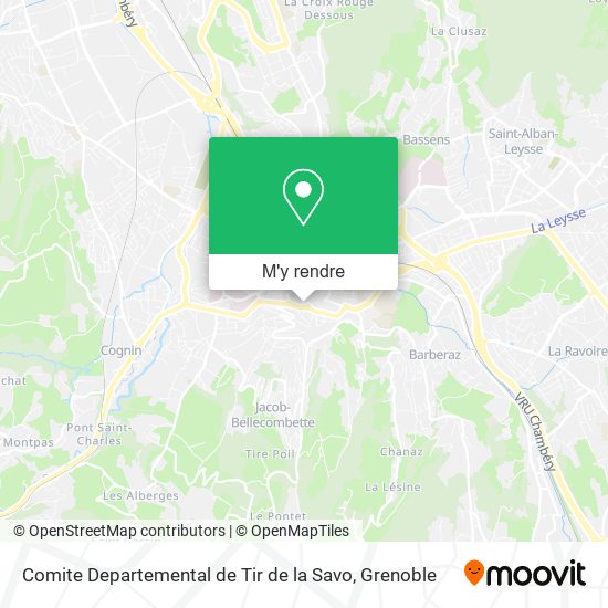 Comite Departemental de Tir de la Savo plan