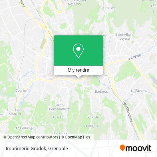 Imprimerie Gradek plan