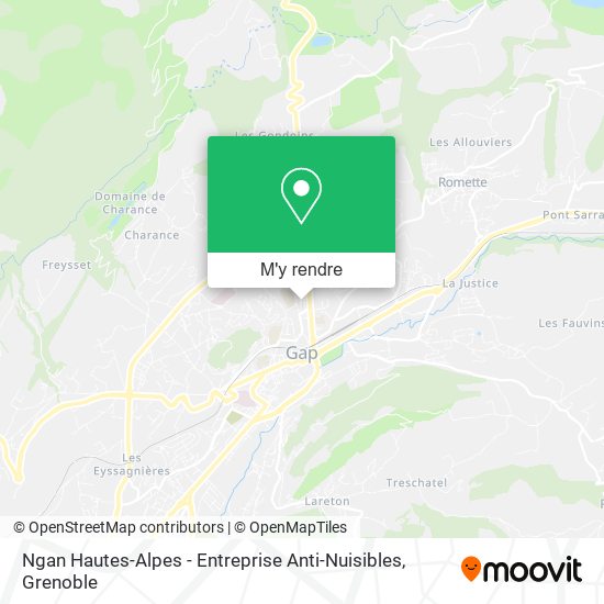 Ngan Hautes-Alpes - Entreprise Anti-Nuisibles plan