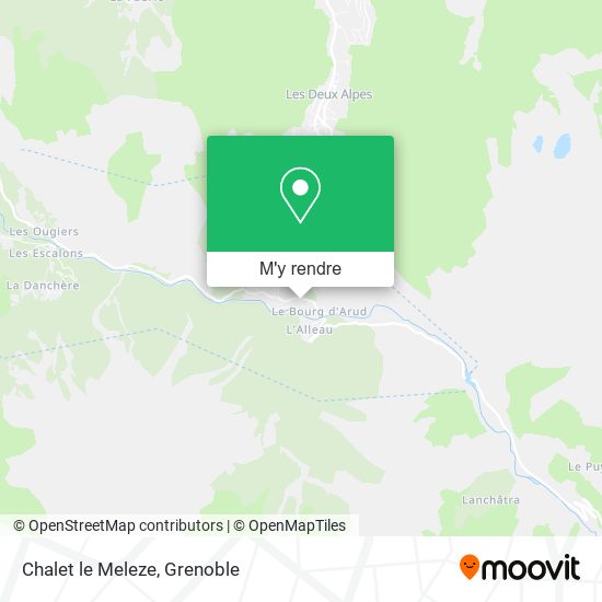 Chalet le Meleze plan