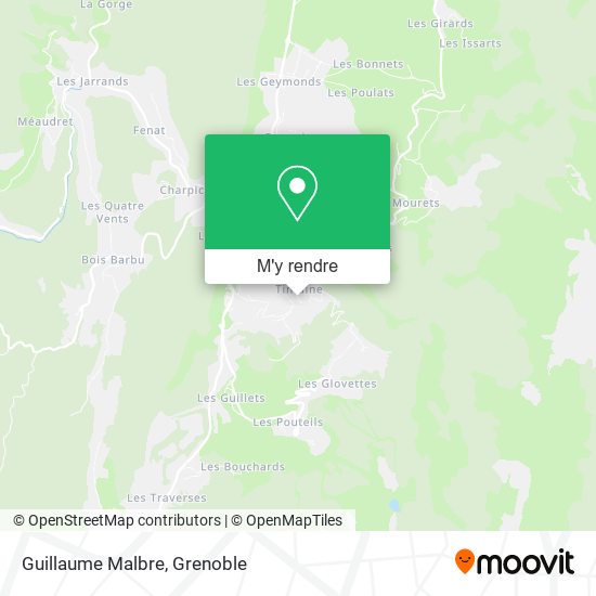 Guillaume Malbre plan