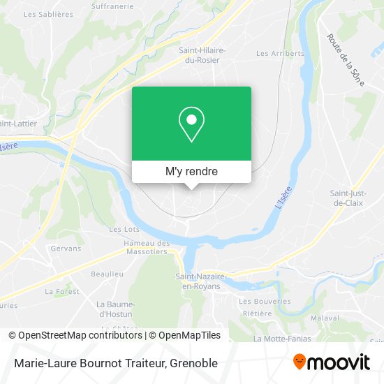 Marie-Laure Bournot Traiteur plan