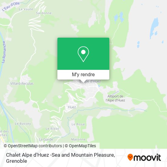 Chalet Alpe d'Huez -Sea and Mountain Pleasure plan