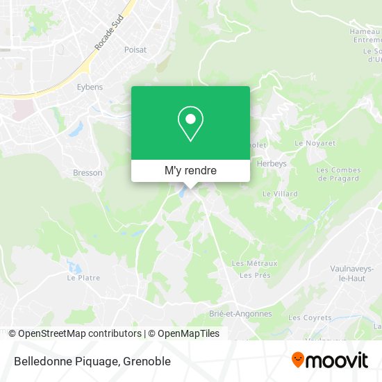 Belledonne Piquage plan