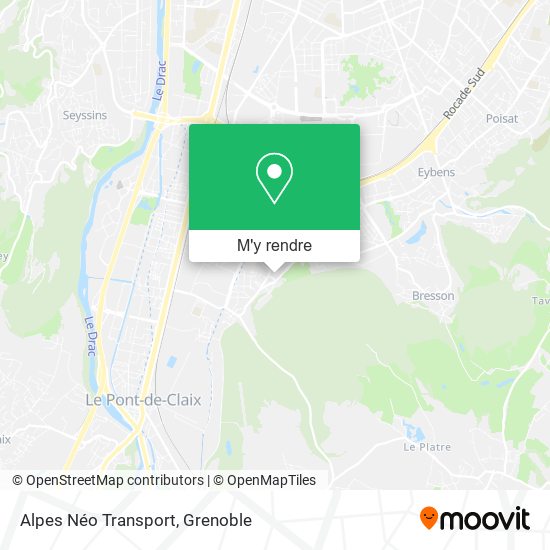 Alpes Néo Transport plan