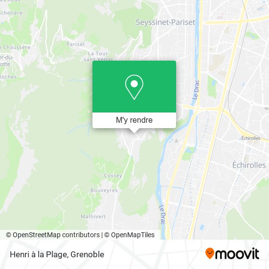 Henri à la Plage plan