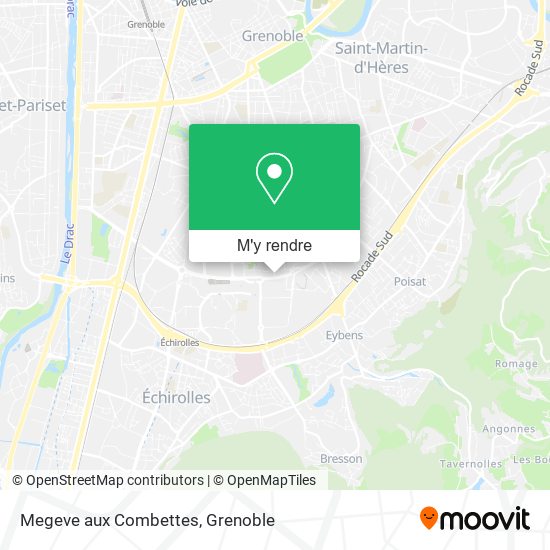 Megeve aux Combettes plan