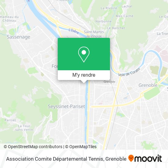 Association Comite Départemental Tennis plan