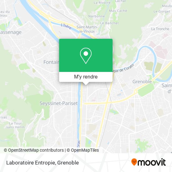 Laboratoire Entropie plan