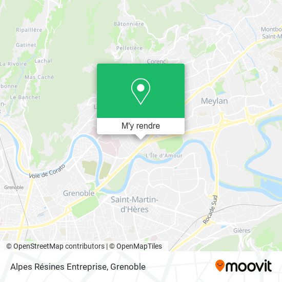Alpes Résines Entreprise plan
