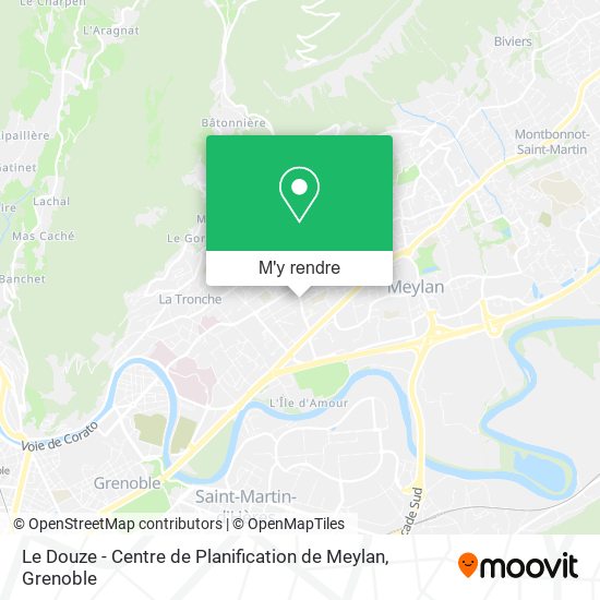 Le Douze - Centre de Planification de Meylan plan