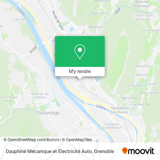 Dauphiné Mécanique et Électricité Auto plan