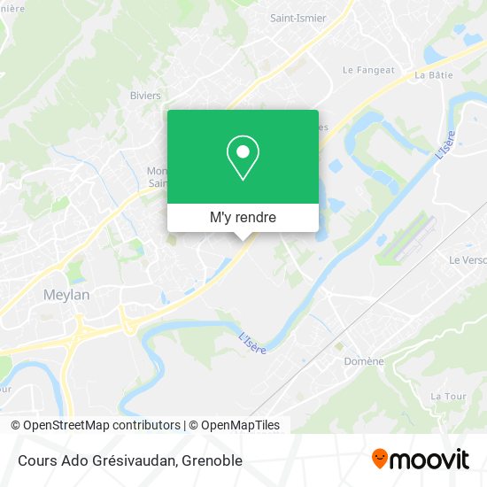 Cours Ado Grésivaudan plan