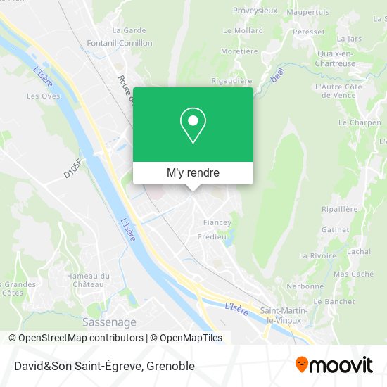 David&Son Saint-Égreve plan