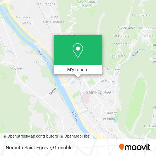Norauto Saint Egreve plan