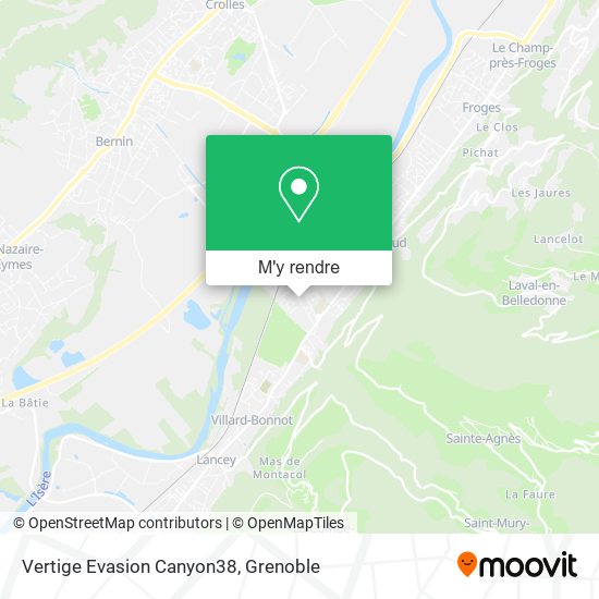Vertige Evasion Canyon38 plan