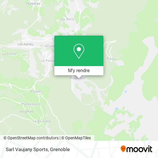 Sarl Vaujany Sports plan