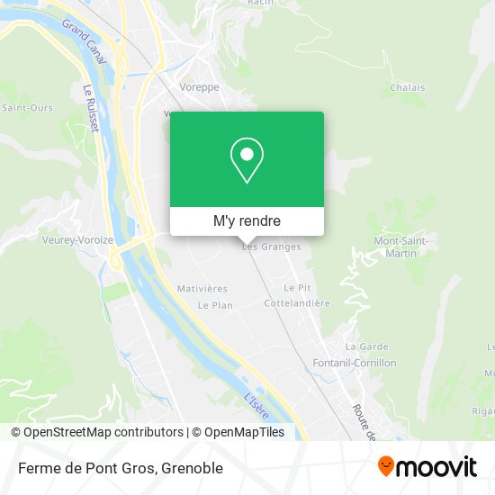 Ferme de Pont Gros plan
