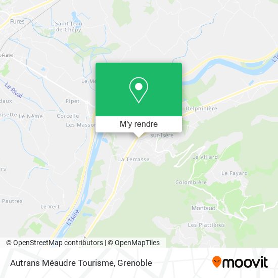 Autrans Méaudre Tourisme plan