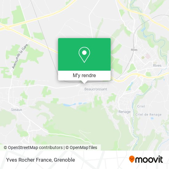 Yves Rocher France plan