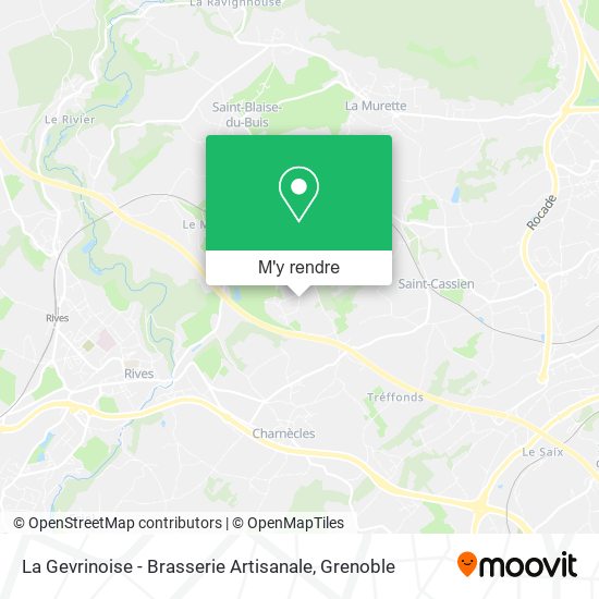 La Gevrinoise - Brasserie Artisanale plan