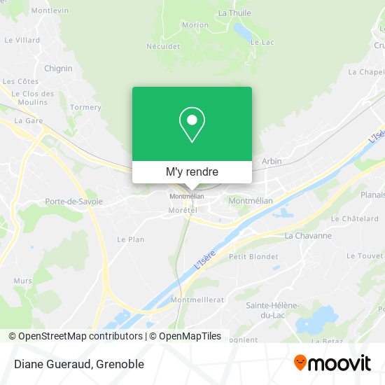Diane Gueraud plan