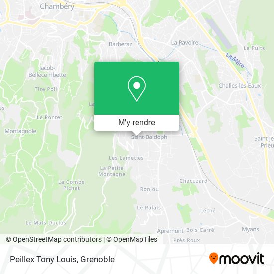 Peillex Tony Louis plan